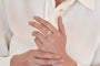 Bague 53.5 Bague en or 18k sertie de 46 diamants (0,75 ct) 58 Facettes 25964