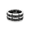 Bague 53 CHANEL - Bague souple Ultra Or gris, céramique noire 58 Facettes DV0618-2-53-2