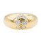 Bague 57 Bague jonc en or jaune 18 carats sertie de diamants 58 Facettes 2601184CN