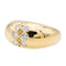 Bague 57 Bague Jonc Or jaune Diamant 58 Facettes 2601184CN