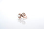 Bague 51 Bague en or rose 18k sertie de diamants et perles de culture 58 Facettes 26022
