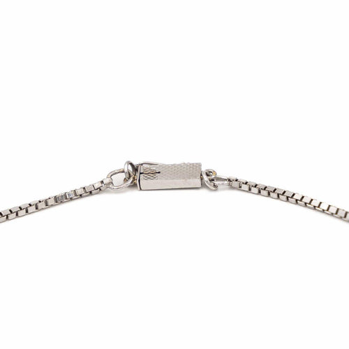 Collier Collier maille vénitienne en or blanc 18 carats 58 Facettes 2605601CN