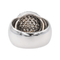 Bague 53 Bague en or blanc 18 carats sertie de diamants 58 Facettes 2609065CN