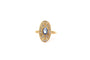 Bague 56 Bague vintage saphir et diamants en or jaune 18k 58 Facettes 26118