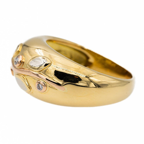 Bague 58 Bague Jonc Or jaune Diamant 58 Facettes 2621601CN