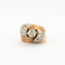 Bague 48 Bague Godronnée Diamants 58 Facettes DV0156-4