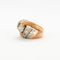 Bague 48 Bague Godronnée Diamants 58 Facettes DV0156-4