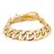 Bracelet Bracelet manchette style ceinture en or jaune 18 carats et diamants 58 Facettes 2635343CN