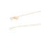 Collier Ginette NY Collier Tiny Seven Circles Or rose 58 Facettes 2646753CN