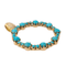Pendentif Pendentif Or jaune Turquoise, Diamant 58 Facettes 2647007CN