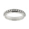 Bague 53 Donna Oro Infinity - Bague Eternelle tournante en or blanc 18 ct diamants 0,60 ct 58 Facettes 26509