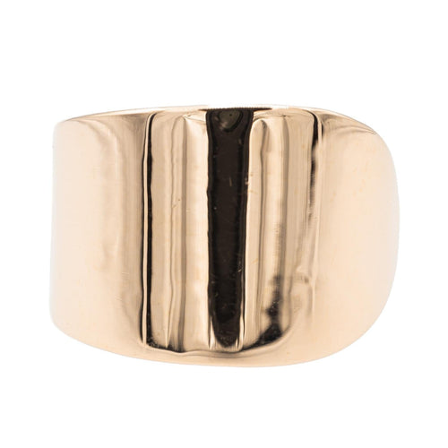 Bague 55 Ginette NY Bague Bliss large open ring Or rose 58 Facettes 2656020CN