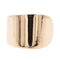 Bague 55 Ginette NY Bague Bliss large open ring Or rose 58 Facettes 2656020CN