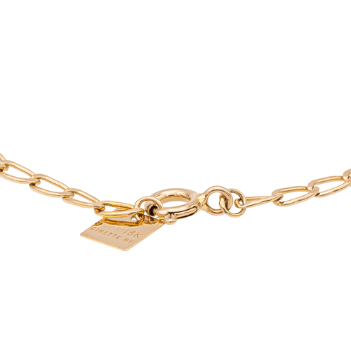 Bracelet Ginette NY - Bracelet Sequin en or rose 18 carats 58 Facettes 2656021CN