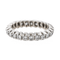 Bague 54 Alliance - Bague en or blanc 18 carats et diamants 58 Facettes 2659058CN