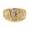 Bague 53 Bague Bandeau Or jaune Diamant 58 Facettes 2669457CN