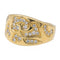 Bague 53 Bague Bandeau Or jaune Diamant 58 Facettes 2669457CN
