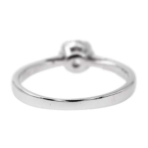 Bague 53 Bague Solitaire Or blanc Diamant 58 Facettes 2673349CN