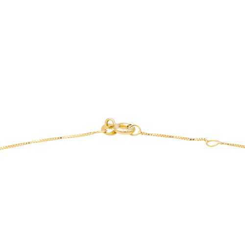 Collier Collier pendentif nœud en or jaune et or blanc 18 carats, diamants 58 Facettes 2673750CN