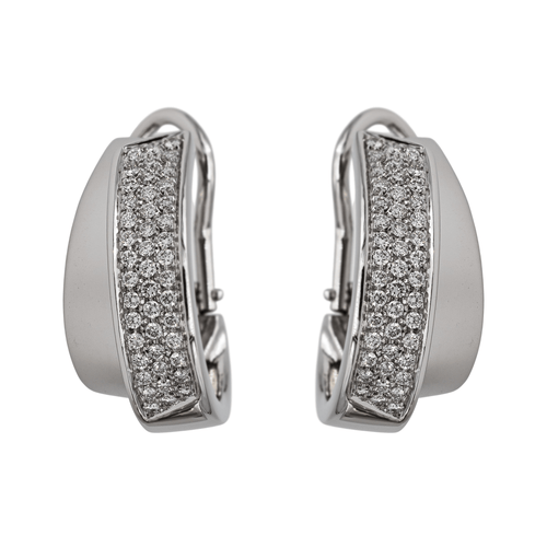 Boucles d'oreilles Giorgio Visconti Boucles d'oreilles  Or blanc Diamant 58 Facettes 2673929CN