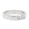 Bague 50 Bague en or blanc 18 carats sertie de diamants 58 Facettes 2674772CN