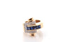 Bague 49 Boucheron - Bague vintage en or 18k saphirs et diamants 58 Facettes 26775