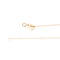 Collier Ginette NY Collier Pendentif Mini bow Or rose 58 Facettes 2678581CN