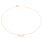 Collier Ginette NY Collier Pendentif Mini bow Or rose 58 Facettes 2678581CN