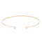 Bracelet Ginette NY - Bracelet jonc en or rose 18 carats 58 Facettes 2678593CN