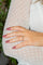 Bague 52 Ginette NY Bague Solitaire Be Mine Maria Large Engagement Ring Or rose Diamant 58 Facettes 2678594CN