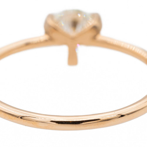 Bague 51 Ginette NY Be Mine - Bague solitaire en or rose avec diamant 0,50 ct 58 Facettes 2678594CN