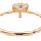 Bague 52 Ginette NY Bague Solitaire Be Mine Maria Large Engagement Ring Or rose Diamant 58 Facettes 2678594CN