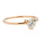 Bague 51 Ginette NY Be Mine - Bague solitaire en or rose avec diamant 0,50 ct 58 Facettes 2678594CN