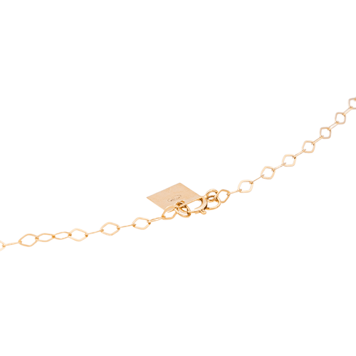 Collier Ginette NY Collier Little Monogram Or rose 58 Facettes 2678597CN