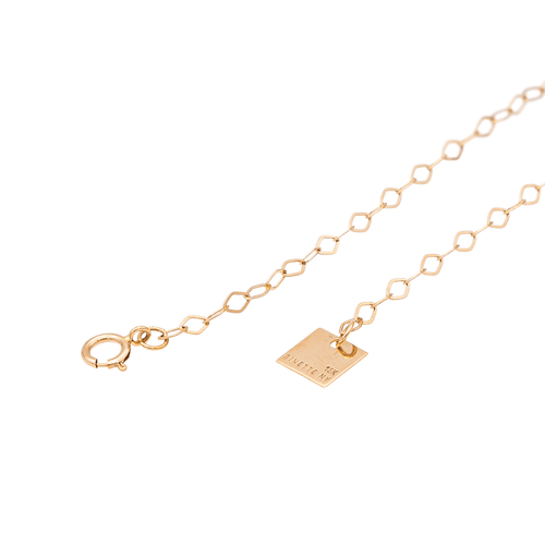 Collier Ginette NY Little Monogram - Collier en or rose 58 Facettes 2678597CN