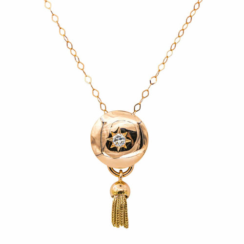 Collier Collier Pendentif Or rose Diamant 58 Facettes 2680450CN