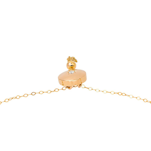 Collier Collier Pendentif Or rose Diamant 58 Facettes 2680450CN