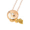 Collier Collier pendentif - Or rose 18 carats et diamant taille brillant 58 Facettes 2680450CN