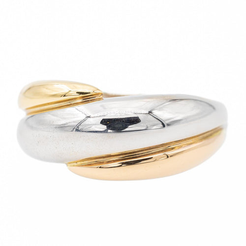 Bague 61 Bague Or blanc, Or jaune, Or rose 58 Facettes 2682329CD