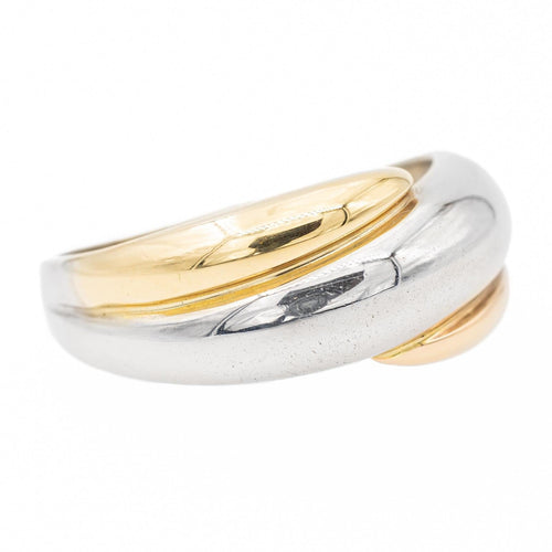 Bague 61 Bague Or blanc, Or jaune, Or rose 58 Facettes 2682329CD