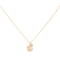 Collier Ginette NY - Collier pendentif Mini Ever Disc en or rose et diamant 58 Facettes 2682447CN
