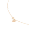 Collier Ginette NY - Collier pendentif Mini Ever Disc en or rose et diamant 58 Facettes 2682447CN