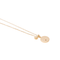 Collier Ginette NY Collier Pendentif Mini Ever Disc & Diam on Chain Or rose Diamant 58 Facettes 2682447CN
