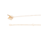 Collier Ginette NY Collier Pendentif Mini Ever Disc & Diam on Chain Or rose Diamant 58 Facettes 2682447CN