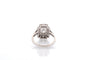 Bague 53.5 Bague Art déco en platine avec diamant 0,99 ct 58 Facettes 26861-26983