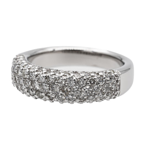 Bague 53 Bague Or blanc Diamant 58 Facettes 2686307CN