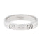 Bague 56 Gucci Bague Fine Icon Or blanc 58 Facettes 2688018CN