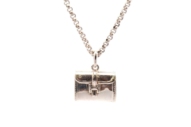 Collier Hermès - Collier en argent avec pendentif 58 Facettes 26908dv