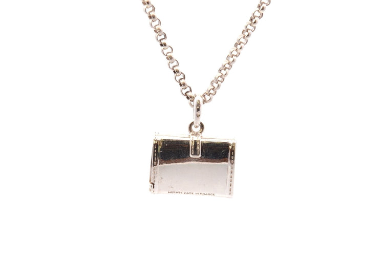 Collier Hermès - Collier en argent avec pendentif 58 Facettes 26908dv