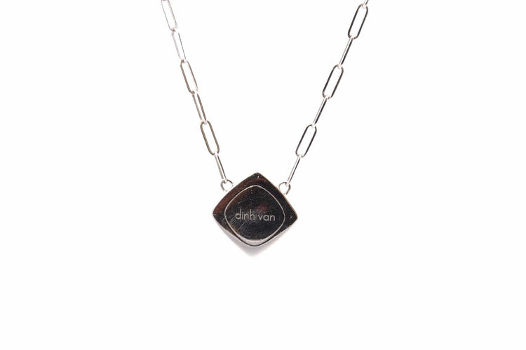 Collier Dinh Van Impression - Collier en or blanc 18k et diamants 58 Facettes 26918dv